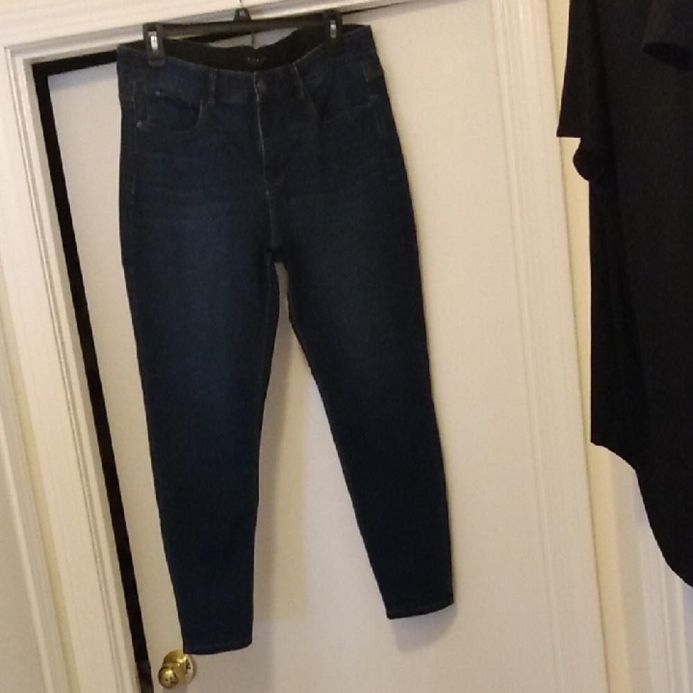 Dark Blue Skinny Jeans for Women